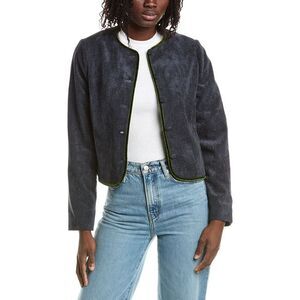 Reveriee Womens  Woven Jacket, Navy